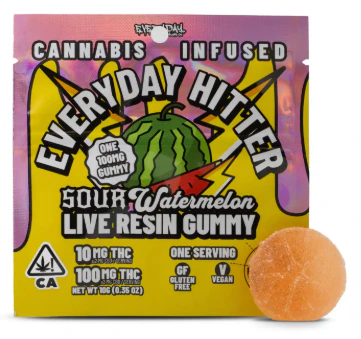 Everyday Slugger - Everyday Hitter - Sour Watermelon - Gummies - 1pc - 100mg Main Image