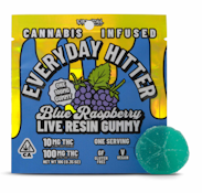 Everyday Hitter - Blue Raspberry - Gummies -1pc - 100mg