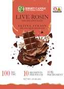 Edibles | Inclusion Gourmet | Live Rosin Sativa Cannabar Belgian Chocolate | 100mg