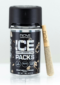 ROVE - Peaches & Cream - 5 Pack (Rosin, Hash, Diamonds) Infused - 2.5G