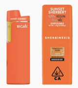 Sunset Sherbert (H) | 1g Disposable | Sherbinskis