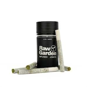 RAW GARDEN - Raspberry Haze Sauce Infused Pre-Roll 5-Pack | 2.85g