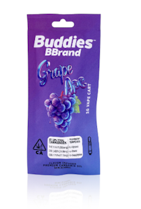 Buddies - Grape Ape (H) | 1g Cart | BBrand 
