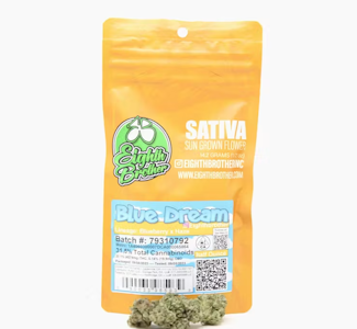 Eighth Brother - Eighth Brother 14G Blue Dream Sungrown Flower