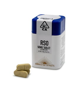EMERALD BAY - Emerald Bay RSO Tablets - Platinum OG THC 50mg (20pk)