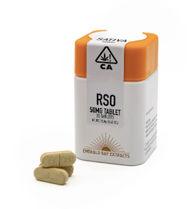 EMERALD BAY - Emerald Bay RSO Tablets - Blueberry Fuego THC 50mg (20pk)