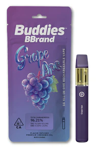Buddies - Grape Ape (H) | 1g Disposable | BBrand