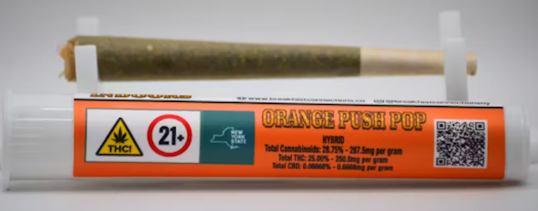 Breakfast Connections - Breakfast Connections - Orange Push Pop - 1g Preroll
