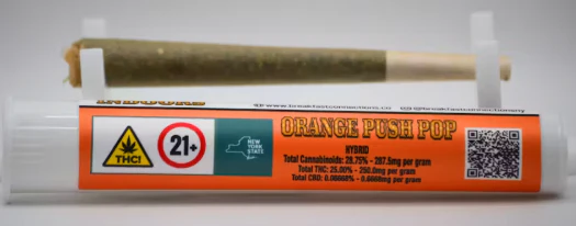 Breakfast Connections - Breakfast Connections - Orange Push Pop - 1g Preroll Main Image