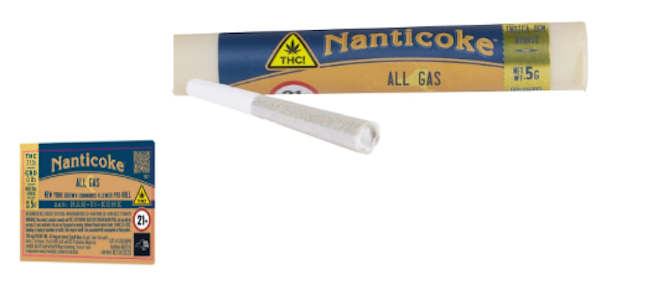 Nanticoke | Pre-Roll -All Gas | .5g