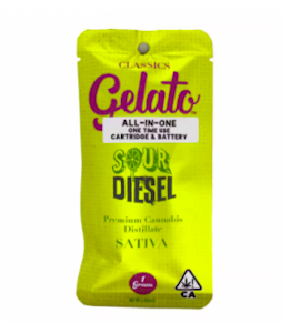 Gelato - [Gelato] AIO - 1g - Sour Diesel (S)