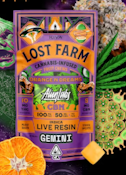 Lost Farm Chews - Orange N Dreams Gemini - Live Resin - 100mg