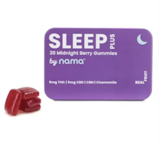Nama | Sleep Midnight Berry Gummies | 20pk/100mg