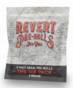 Revert - Revert Variety 6 Pre Roll Pack (Indica/Sativa/Hybrid) - .5G (3G)