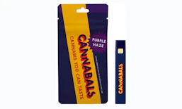 Purple Haze | -Sativa- 88% THC | 1g Live Resin Vape | Cannabals      -B2