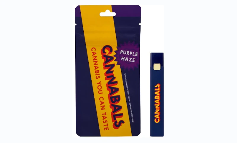 Cannabals - Purple Haze | -Sativa- 88% THC | 1g Live Resin Vape | Cannabals      -B2