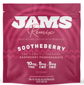 Edibles | Jams | Fast Acting Remix | Sootheberry | 2:1:1 | 100mg