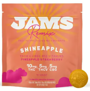 Jams - Edibles | Jams Remix | Fast Acting | Shineapple | 2:1:1 | 100mg