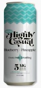 Highly Casual-High Five- Blueberry Pineapple - 5 MG THC 5 MG CBD
