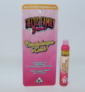 FIELDS FAMILY FARMZ - Cantaloupe Kush - 1g Liquified Diamondz All-In-One (Fields Family)