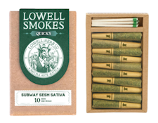 Subway Sesh 10 Pack Pre Roll - .35G (3.5G)