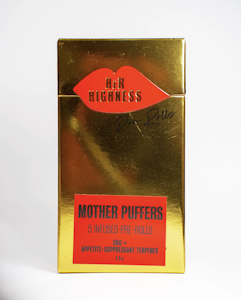 HER HIGHNESS - Mother Puffer (Pink Runtz) - 5pk Infused Pre-Rolls