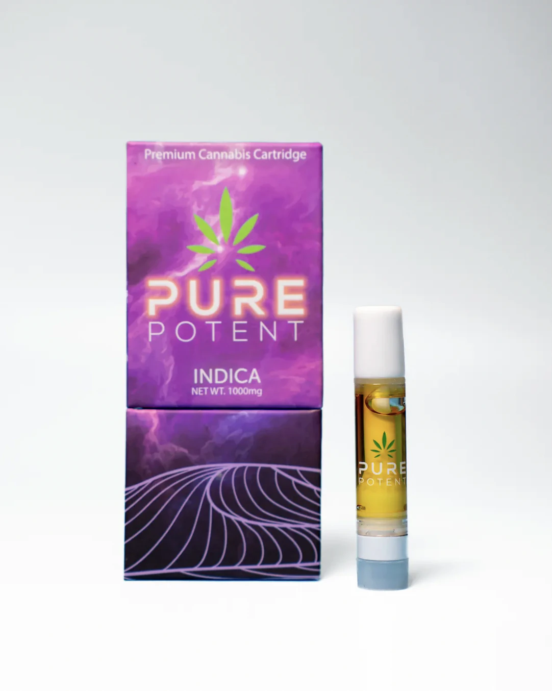Pure Potent - Grand Daddy Purple - 1g 510 vape Main Image