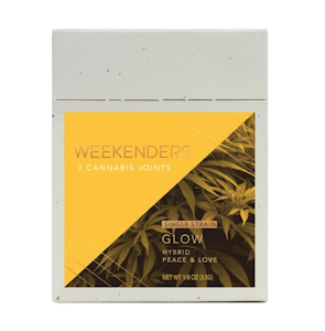Weekenders - Sour D | GLOW | Prerolls | 3.5g/7pk (Weekenders)