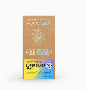PAX Labs - PAX - 1g Live Rosin Pod - Super Silver Haze