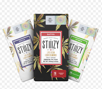STIIIZY - Stiiizy - Cartridge - Liquid Diamonds - Strawberry Milkshake - .5G