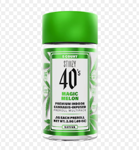 STIIIZY - Stiiizy - Prerolls - Infused - Magic Melon 5PK - 2.5G