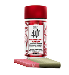 STIIIZY - Stiiizy - Preroll - Multi Pack - Strawberry Mango - 2.5G