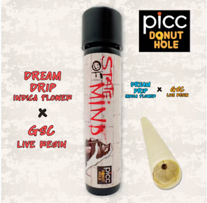 Picc | State Of Mind | Live Resin Infused Pre-Roll - Dream Drip X GSC | 1G