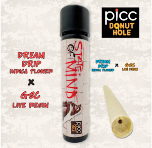 PICC - Picc | State Of Mind | Live Resin Infused Pre-Roll - Dream Drip X GSC | 1G