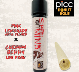 Picc | State Of Mind | Live Resin Infused Pre-Roll - Pink Lemonade X Cherry Berry | 1g