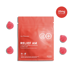 1906 - Relief AM - 100mg Gummies