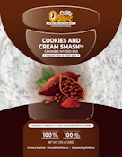 Edibles | Inclusion Gourmet | Cookies & Cream Smash | Cannabar | Belgian Milk Chocolate | 100mg