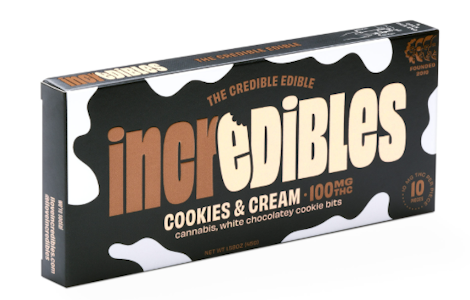 INCREDIBLES - Edibles | Incredibles | Cookies & Cream | 100mg