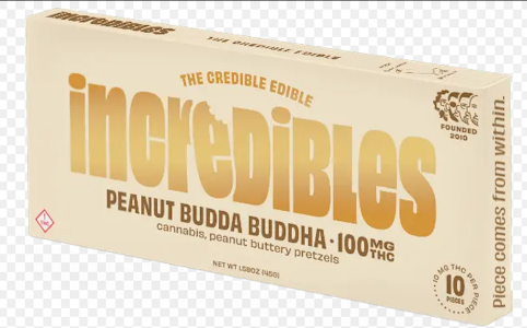 INCREDIBLES - Edibles | Incredibles | Peanut Budda Buddha | 100mg