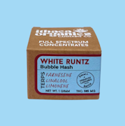 Ithaca Organics | White Runtz | Bubble Hash | 1g