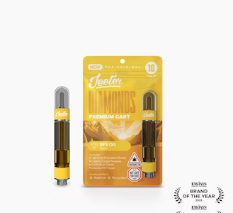 JEETER - JEETER 1G SFV OG Liquid Diamonds Cartridge