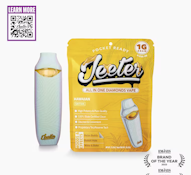 JEETER 1G AIO Strawberry Sour Diesel Liquid Diamonds Disposable (NEW)