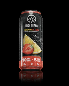 High Peaks - Sparkling Strawberry Lemonade - 10mg Beverage