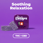 Drops | 2pc | Blackberry 1:2 | THC:CBD