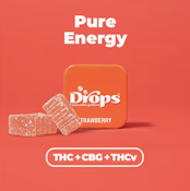Drops | 2pc | Strawberry 1:1:2 | THC:CBG:THCv