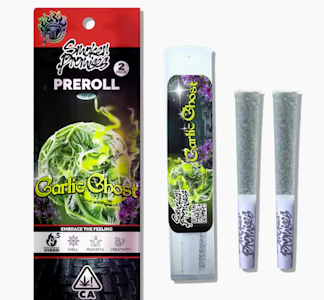 SMOKEN PROMISES - [Smoken Promises] Pre-roll 2 Pack - 1g - Garlic Ghost (S/H)