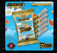 Watermelon Zkittles | Diamonds & Hash Infused + Kief Coated | Mini Blunts | 5pk/3.5g (Sluggers)