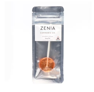 Zenia Cannabis Co. - Strawberry Lollipop | 10mg