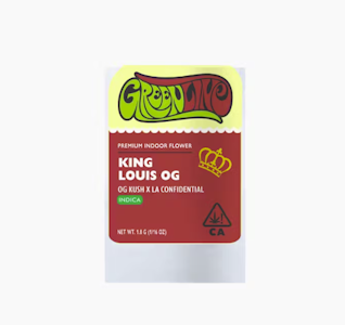 GREEN LINE - [Greenline] Flower - 1.8g - King Louis OG (I)