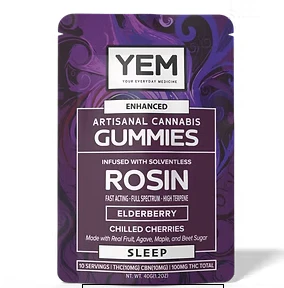 YEM - Yem | Edible | Solventless Rosin - ElderBerry | 100mg Main Image